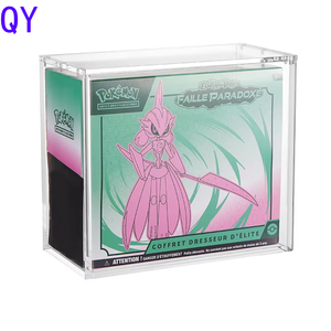 Y Y caja acrílica display TCG booster caja almacenamiento cartas estilo ultra premium edición japonesa - Product Image 6