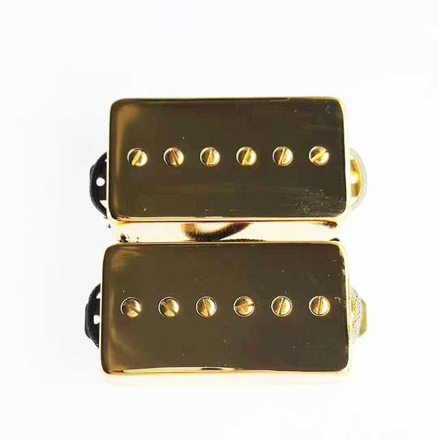Alnico 5 Magnet Neck Bridge Set Humbucker Size LP Guitar Pickups