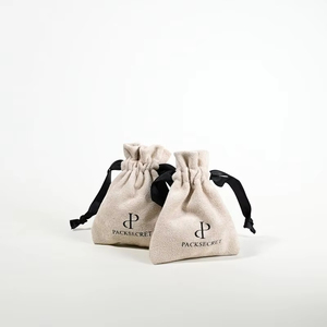 Wholesale Custom Printed Small Suede Drawstring Pouch Personalized Velvet Jewelry <b>Container</b> with Logo for Watch <b>Perfume</b> Gift - Product Image 6