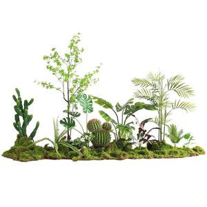 Árbol Bonsái Artificial de Plástico para Decoración de Interiores, Planta de Hierba Artificial Tipo Plátano Viajero de 160 cm - Product Image 1
