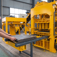 Machine automatique de fabrication de blocs de béton QT10-15, équipement hydraulique de moulage de briques, machine à fabriquer des pavés