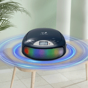 Portable <b>CD</b> <b>Player</b> Boombox <b>with</b> Colorful LED Lights BT Wireless Karaoke Mic MP3 FM Radio Remote Control Home Party - Product Image 5