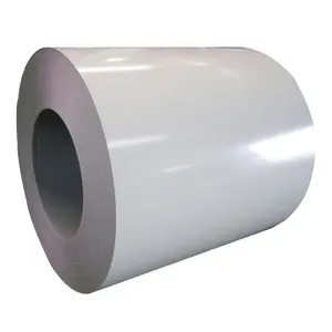 1050 1100 3003 H16 Tira de bobina de aluminio recubierta de color blanco brillante Proveedores para canalones para techos