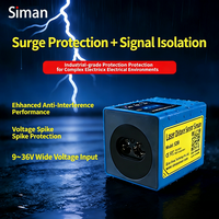 Sensor de Distancia Láser Industrial DTOF Serie SDB de Aluminio, 50m-1500m, Alta Precisión, 10mm, Interfaz RS485