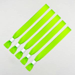 Bracelets personnalisés en tissu tissé imprimé nautique, écologiques, à transfert thermique, pour événements promotionnels - Product Image 3