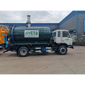 รถบรรทุกดูดสิ่งปฏิกูลเฉิงหลี่ 4x2 15CBM รถดูดตะกอนบ่อเกรอะ รถขนส่งตะกอนสำหรับงานสุขาภิบาลเทศบาล - Product Image 6