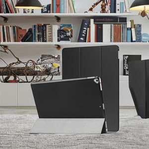 Étui clavier pour <span class=keywords><strong>iPad</strong></span> <span class=keywords><strong>Pro</strong></span> 12.9 2e génération, modèles 2017 et 2015, cuir PU, protection TPU, moulage privé, luxe simple - Product Image 3