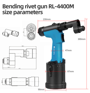 Remachadora neumática potente <span class=keywords><strong>de</strong></span> aire <span class=keywords><strong>de</strong></span> 3,2 a 4,8mm, <span class=keywords><strong>pistola</strong></span> <span class=keywords><strong>de</strong></span> remache <span class=keywords><strong>de</strong></span> cabeza compensada especial con fuerza <span class=keywords><strong>de</strong></span> tracción, herramienta efectiva <span class=keywords><strong>para</strong></span> remachar - Product Image 4