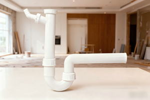 HONGLEI <span class=keywords><strong>Scarico</strong></span> per Lavabo Moderno in PP Bianco 1 1/2''*40 con Troppopieno Anti-Intasamento, Facile Installazione, Garanzia 5 Anni - Product Image 5