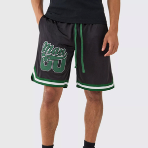 Shorts de basket-ball pour hommes, vente en gros, logo personnalisé, taille élastique, shorts de performance, fabricant - Product Image 1