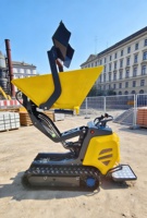 Antspower 2026 Vollhydraulischer 600KG Diesel-Minidumper mit Raupenantrieb