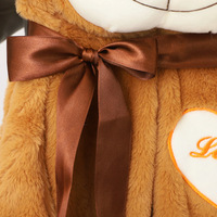 Peluche géante en forme d'ours sans rembourrage, idéale pour les cadeaux de la Saint-Valentin