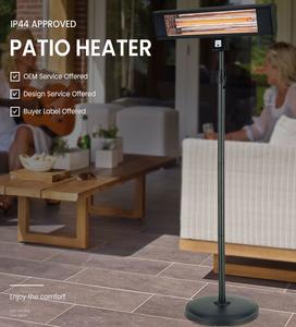 Harga Grosir Termurah 1800W Teras Luar Ruangan Pemanas Berdiri Bebas Teras Inframerah - Product Image 4