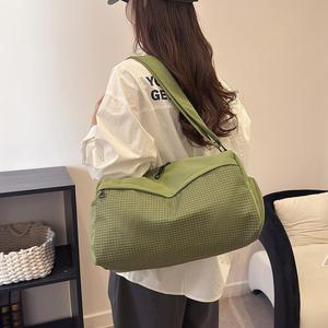 Borsa da Viaggio dal Design Unico, Resistente all'Acqua, con Separazione Asciutto-Bagnato, Minimalista, Fodera in Poliestere, Borsa Tote Femminile per College - Product Image 2
