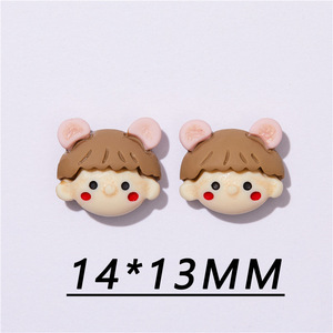 Dessin animé Nail <span class=keywords><strong>Art</strong></span> château plage Nail <span class=keywords><strong>Art</strong></span> résine accessoires résine ongles breloques pour la décoration - Product Image 4