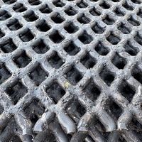 Maille de treillis soudée à crochet en acier haute résistance à tissage uni |   Panneau de tamis vibrant robuste pour l'agglomération de roches, de pierres et de sable dans l'exploitation minière