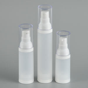 Gel soins de la peau 15ml 30ml 50ml Lotion sans air/pompe de pulvérisation emballage cosmétique bouteilles en plastique estampage à chaud eau liquide PP - Product Image 3