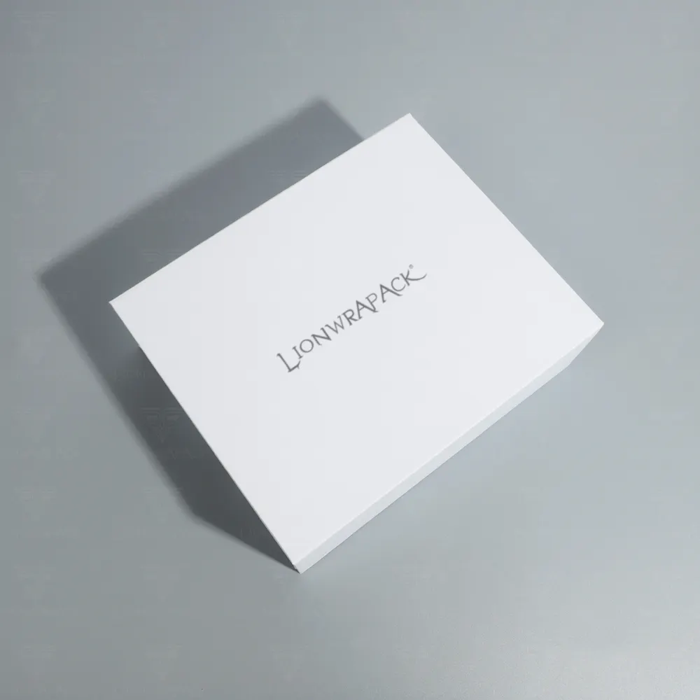 Özel Logo büyük hediye ambalaj kağıt kutuları manyetik karton paket düğün beyaz mıknatıs hediye katlanır kutu