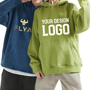 Streetwear unisexe, pull à capuche pour garçons et filles, en coton biologique, imprimé, personnalisé, styliste, vente en gros - Product Image 3