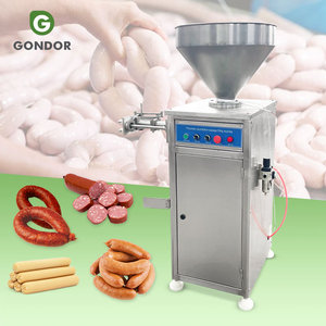Machine automatique pneumatique compacte pour le remplissage de saucisses, de viande et de poisson, prix en Chine - Product Image 1