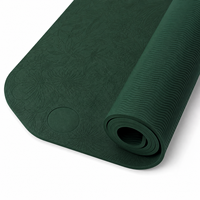 Tapete de Yoga Ecológico de TPE de un Solo Color Yugaland ESG, Antideslizante, para Ejercicio Corporativo y Bienestar, Venta al Por Mayor