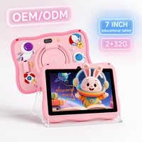 YPORANGECHENG Tablet Android 7 Inci untuk Anak-anak, Penggunaan Sekolah, 2GB 32GB Quad Core MTK6735, Logo Kustom OEM, Tablet Pembelajaran