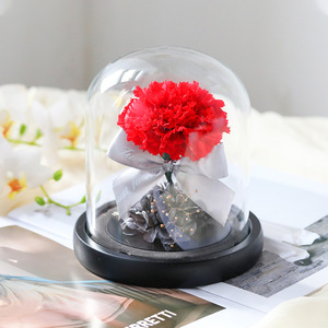 ดอกกุหลาบเกรด A แบบขายส่งในโดมแก้ว - ดอกไม้แห้งอมตะ ของขวัญ DIY สำหรับเธอ วันแม่ และวันวาเลนไทน์ - Product Image 3