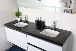Étagères de salle de bain avec rangement, armoire de toilette murale moderne suspendue, 800 - Product Image 3
