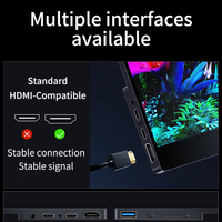 13.3 pouces 1920*1080 1080P Portable OLED écran tactile Extension moniteur affichage pour ordinateur portable rétro-éclairé moniteur Portable