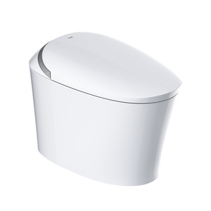 New Auto Sensor Flush One Piece Intelligent Wc <strong>Bidet</strong> Commode <strong>Toilet</strong> Bowl Automatic Operation Smart <strong>Toilet</strong> With Remote Control - Product Image 2