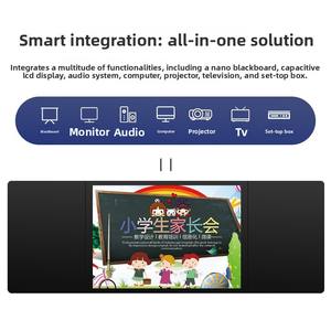 Pizarra Inteligente Nano Deslizante, Pantalla Táctil Inteligente, Máquina Multifuncional para Enseñanza y Formación, Pizarra Electrónica Multimedia HD - Product Image 4