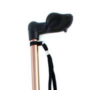 Bastón de Senderismo Ajustable de Aleación de Aluminio, 55.5-91 cm, Plegable, con Punta de Goma para Uso en Exteriores - Product Image 4