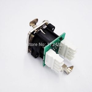 Acoplador de conexiones de enchufe RJ45, conector de red de ángulo recto de montaje en panel, 8p8c, impermeable, ne8fdp, ne8fde - Product Image 3