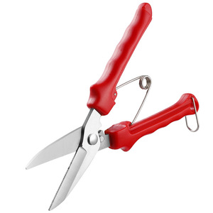 Pinheng Garden Pruning Shears Stainless Steel Red Butterfly Bypass <b>Pruner</b> For Flower Trimming Fruit Picking - Product Image 5