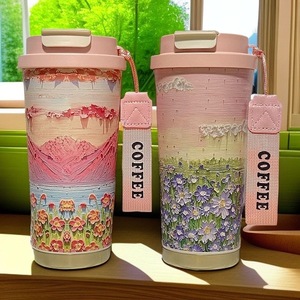 Offre Spéciale : Bouteille isotherme Valley en acier inoxydable 316, double paroi, portable, design élégant, pour café et autres boissons - Product Image 1