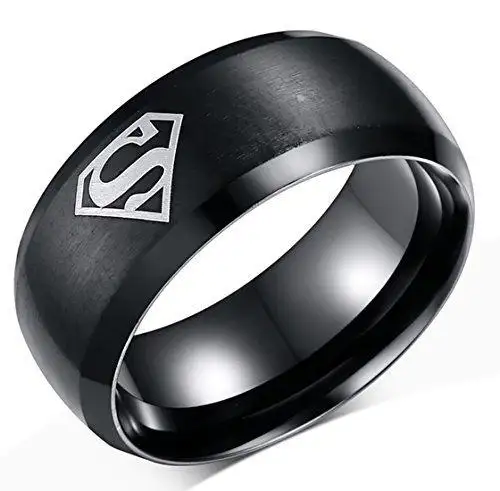 Brand Black Custom Championship Tungsten Ring For Men