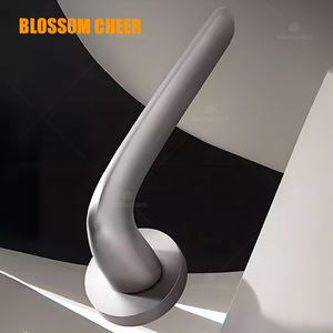 Diseño moderno de manija de habitación interior <span class=keywords><strong>para</strong></span> cerradura de puerta de dormitorio de cabina de <span class=keywords><strong>pintura</strong></span> de baño de Villa - Product Image 4