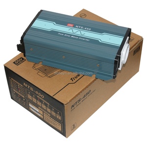 Transformateur UPS Meanwell NTS-450-124, entrée 24V, 450W, onde sinusoïdale pure, générateur onduleur portable DC-AC, monophasé 500W 50A - Product Image 1