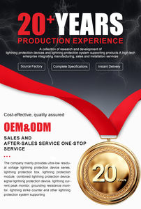 Garantie d'un an Affichage en ligne des temps de décharge du parafoudre Compteur de coups de foudre intérieur - Product Image 3