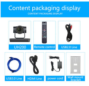 Interface personnalisable professionnelle 4k Caméra de système de vidéoconférence vidéo Hd Ptz Usb Confer Équipement de vidéoconférence - Product Image 6