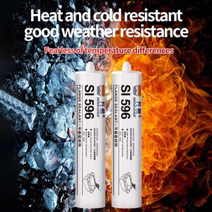 Scellant de bride en silicone de qualité industrielle économique SI596, résistant à la chaleur, vulcanisation à température ambiante pour les échappements - Product Image 2