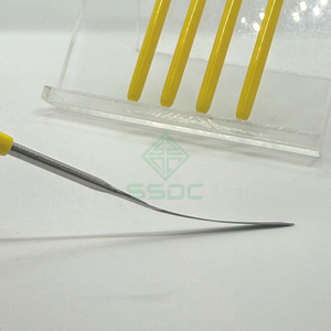 SSDC High Electroplated Bonded Thin Flexible Diamond File 140mm Flat-Shaped <b>Abrasive</b> Stick for Gemstone Finishing OEM/ODM/OBM - Product Image 4