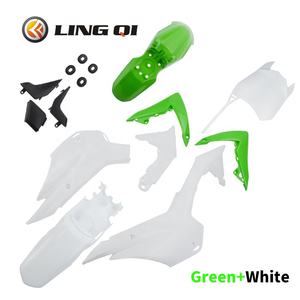 LING <span class=keywords><strong>QI</strong></span> CRF110 Kit de carénage en plastique Pit Dirt Motor Trail Bike Garde-boue s pour SKY-125cc pour enfants <span class=keywords><strong>Mini</strong></span> Dirt Bike - Product Image 4