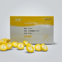 Filtre à seringue stérile pour laboratoire, irradié par rayons gamma, emballage individuel, consommable biopharmaceutique, taille des pores 0,1~10μm