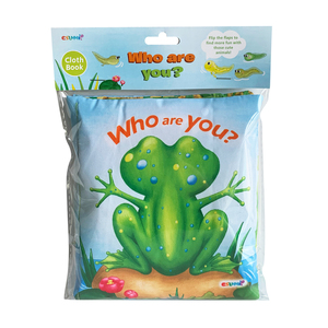 <span class=keywords><strong>Livre</strong></span> en tissu Peek-a-Boo avec son bruit froissé, <span class=keywords><strong>livre</strong></span> en tissu interactif pour enfants, jouet pour bébé avec un plaisir infini - Product Image 1