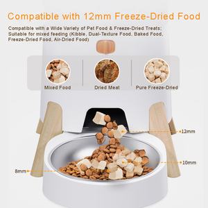 <strong>Automatic</strong> Pet <strong>Feeder</strong> With Stainless Steel Bowls Easy Clean Detachable Parts Smart APP Control Meal Schedule <strong>Timer</strong> - Product Image 5