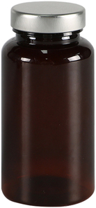 Metal Cap Flip Top Cap <b>Bottle</b> Pharmaceutical Packaging PET Plastic Capsule Container For Health Products With Different Cap - Product Image 2