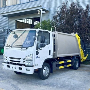 Camion Compattatore di Rifiuti ISUZU 8CBM 9CBM 10CBM - Camion per la Raccolta Rifiuti e Spazzatura Più Venduto - Product Image 3
