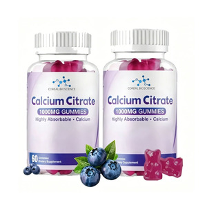 Gomitas de Suplementos Herbales, Gomitas de Citrato de Calcio, Procesamiento OEM Personalizado - Product Image 1