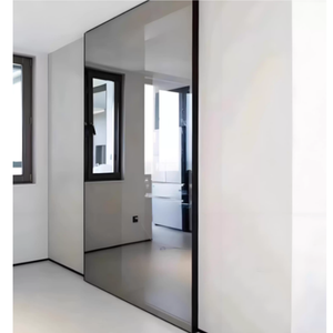 Portes fantômes en aluminium énigmatique Design invisible avec charme obsédant Mystique Functional Elegance Slide Ghost Door - Product Image 2